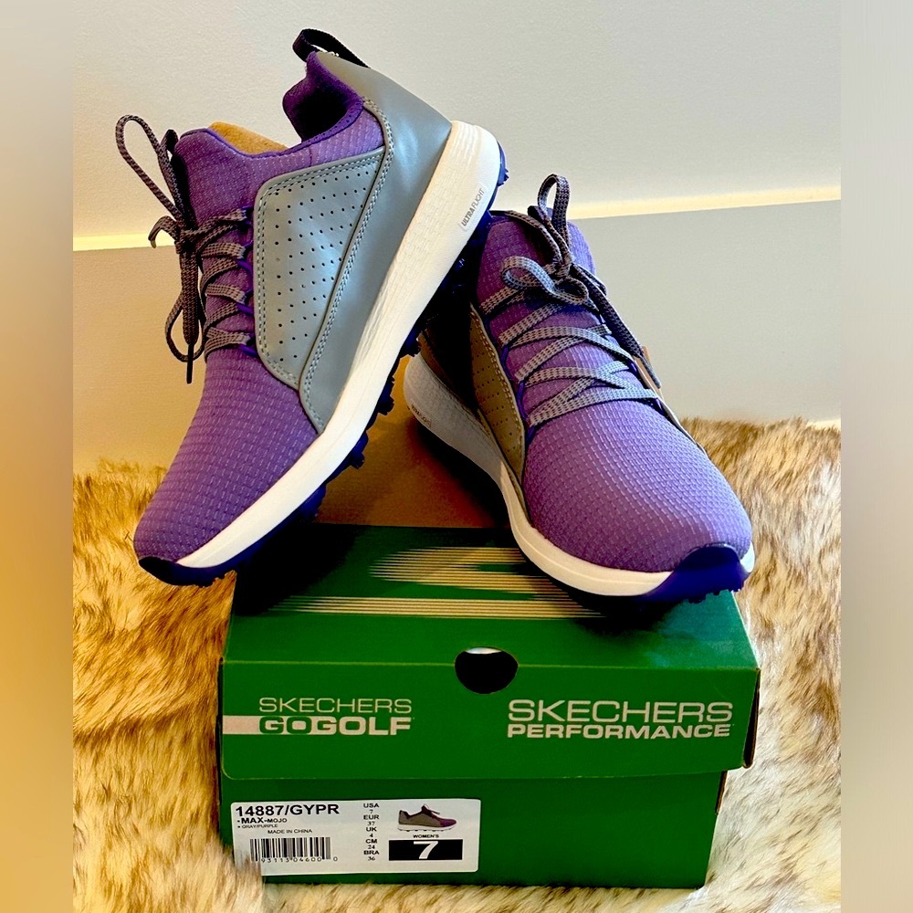 Skechers women go golf Max mojo shoes size 7 BRAND NEW